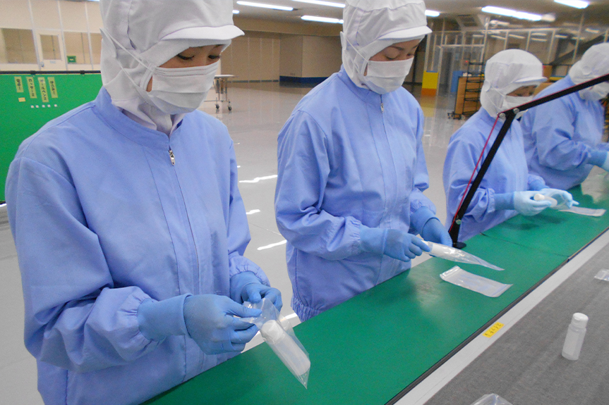 静岡県御殿場市の自社工場
